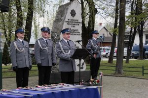 uroczystości przy Obelisku poświęconym funkcjonariuszom Policji Państwowej #1