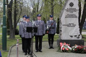 uroczystości przy Obelisku poświęconym funkcjonariuszom Policji Państwowej #8