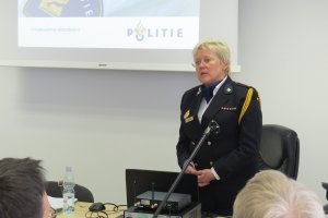 goście z Holandii z wizytą w siedzibie tucholskiej Policji