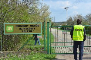 wizja lokalna miejsca włamań