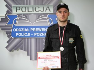 sportowy sukces policjanta