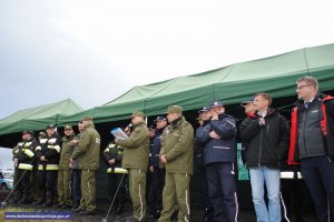 zgromadzeni uczestnicy ćwiczeń