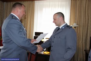 Policjanci nagrodzeni za profesjonalizm i zaangażowanie w służbie #1