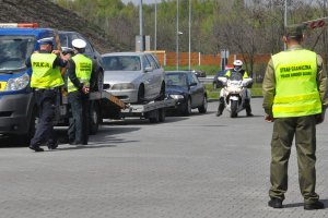 Wspólne działania służb na autostradach