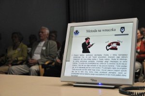 „Policjant czy wnuczek? - Seniorze nie daj się oszukać” - trwa program lubuskiej Policji #2