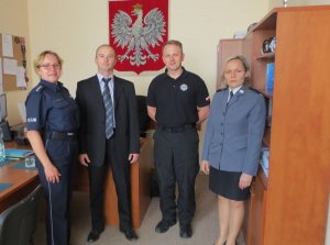 Wizyta przedstawiciela Akademii MSW w Sofii w WSPol #1
