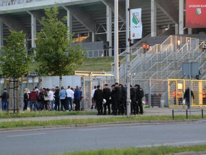 Policyjne zabezpieczenie meczu o mistrzostwo Polski