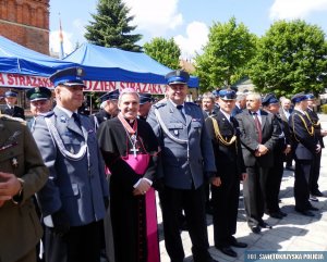 Policjant wyróżniony podczas święta strażaka #7