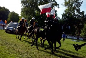 Policyjne pokazy atrakcją majówki konnej w Pszczynie #5