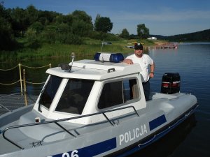 Małopolscy policjanci rozpoczęli służbę na zbiornikach wodnych #2
