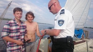 Policjanci Ogniwa Prewencji na Wodach KMP we Włocławku #3