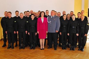 Ślubowania nowo przyjętych policjantów