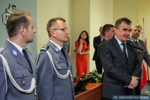 insp. Dariusz Augustyniak komendantem świętokrzyskich policjantów #24