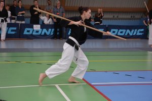 Oświęcimska policjantka trzeci raz z rzędu zdobyła tytuł Mistrzyni Polski w Nihon Kobudo