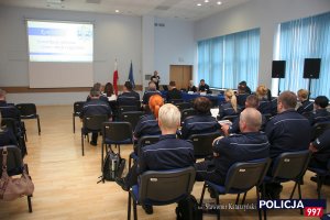 Uczestnicy Konferencji pn. „Komunikacja społeczna – szanse, relacje i zagrożenia”