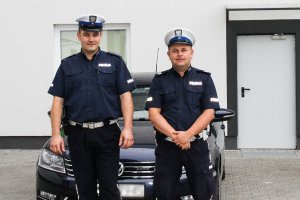 Policjanci uratowali dwóch chłopców