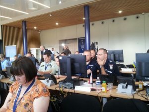 sztab policji Euro 2016