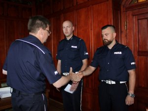 Zachodniopomorscy funkcjonariusze nagrodzeni przez Komendant