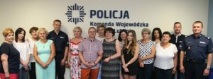 Spotkanie z rodzinami poległych policjantów