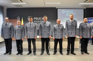 Wyróżnieni policjanci