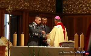 Msza św. w intencji poległych na służbie policjantów