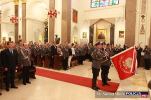 Msza św. w intencji poległych na służbie policjantów