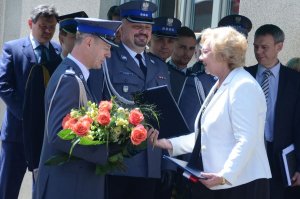 Uroczyste otwarcie Komisariatu II Policji w Zabrzu po remoncie