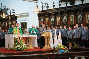 Uroczysta Msza Święta w intencji Policji