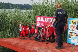 Wakacyjne działania strzeleckiej Policji