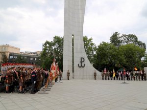 Uroczyste obchody 72 rocznicy Powstania Warszawskiego