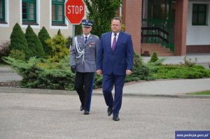 minister Jarosław Zieliński i Komendant Główny Policji