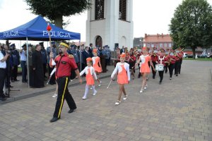 Święto Policji w Kolnie - orkiestra