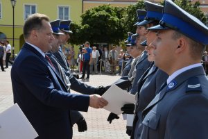 Obchody Święta Policji w Łomży - swanse