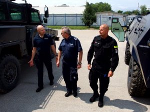 Komendant-Rektor WSPol odwiedził JSPP w Kosowie