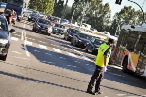 Policja zabezpieczała żużlowe Grand Prix