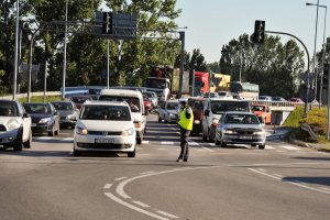 Policja zabezpieczała żużlowe Grand Prix