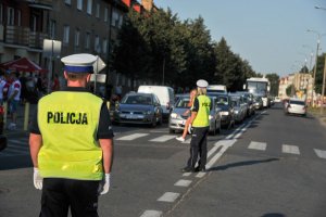 Policja zabezpieczała żużlowe Grand Prix