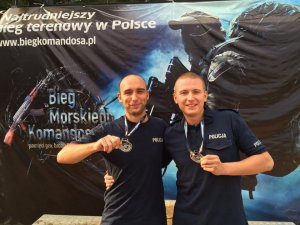 Policjanci jak morscy komandosi