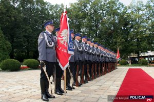 Uroczystość mianowania na stopień generalski nadinspektora siedmiu oficerów Policji oraz jednego oficera Biura Ochrony Rządu w Belwederze.