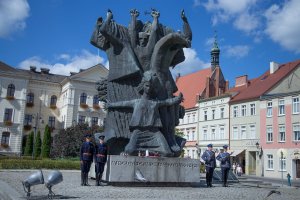 Uroczystość upamiętniająca poległych w Miednoje