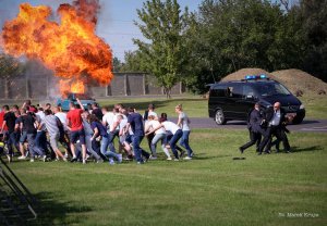 Piknik dla funkcjonariuszy oraz ich rodzin - podziękowanie za zabezpieczenie Światowych Dni Młodzieży oraz Szczytu NATO