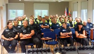 Słuchacze ze Szkoły Policji w Słupsku wspierają zielonogórskich policjantów