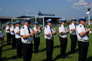 Reprezentacja Komendanta Głównego Policji kobiet w piłce nożnej zagrała w meczu charytatywnym