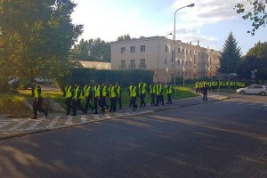 Przejście do wyznaczonych miejsc pełnienia służby.