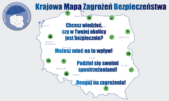 plakat mapy zagrożeń