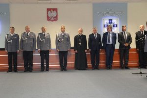 uroczystość wręczenia medali, odznaczeń i wyróżnień zasłużonym policjantom, a także statuetki „Przyjaciel Policji Świętokrzyskiej”