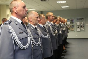 uroczystość wręczenia medali, odznaczeń i wyróżnień zasłużonym policjantom, a także statuetki „Przyjaciel Policji Świętokrzyskiej”