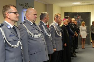 uroczystość wręczenia medali, odznaczeń i wyróżnień zasłużonym policjantom, a także statuetki „Przyjaciel Policji Świętokrzyskiej”