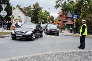 Lubuscy policjanci zabezpieczali wizytę Prezydenta RP