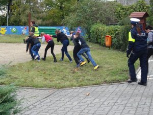 Happening profilaktyczny „Ostrożniś w akcji”